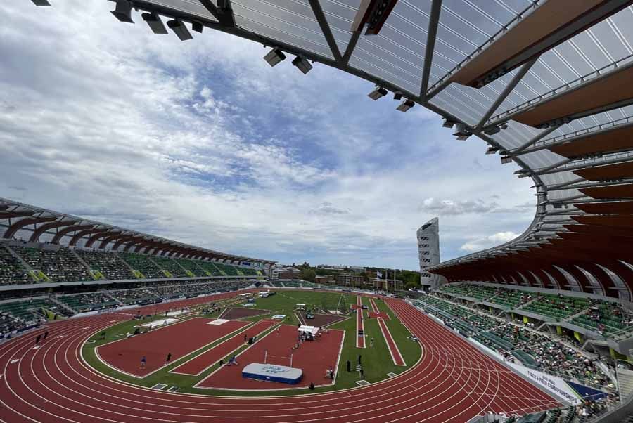 Hayward Field Makes World Debut at the US Track and Field Olympic Trials